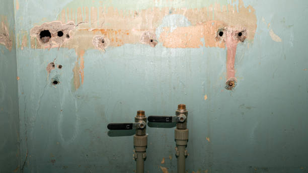 Water damage restoration process in OK